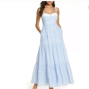Lilly Pulitzer JASMYN TIERED MAXI DRESS size 10